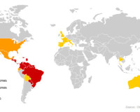 Carte virus Zika : Quels sont les pays les plus touchés ?