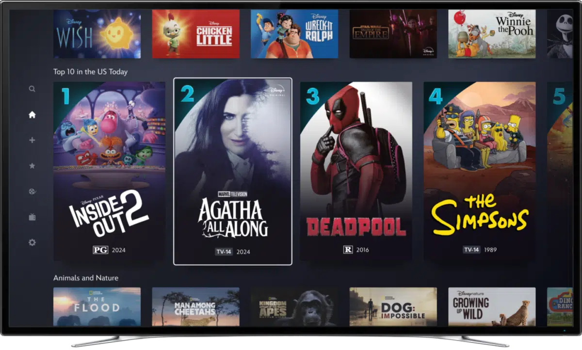 disney+ top 10 films séries streaming