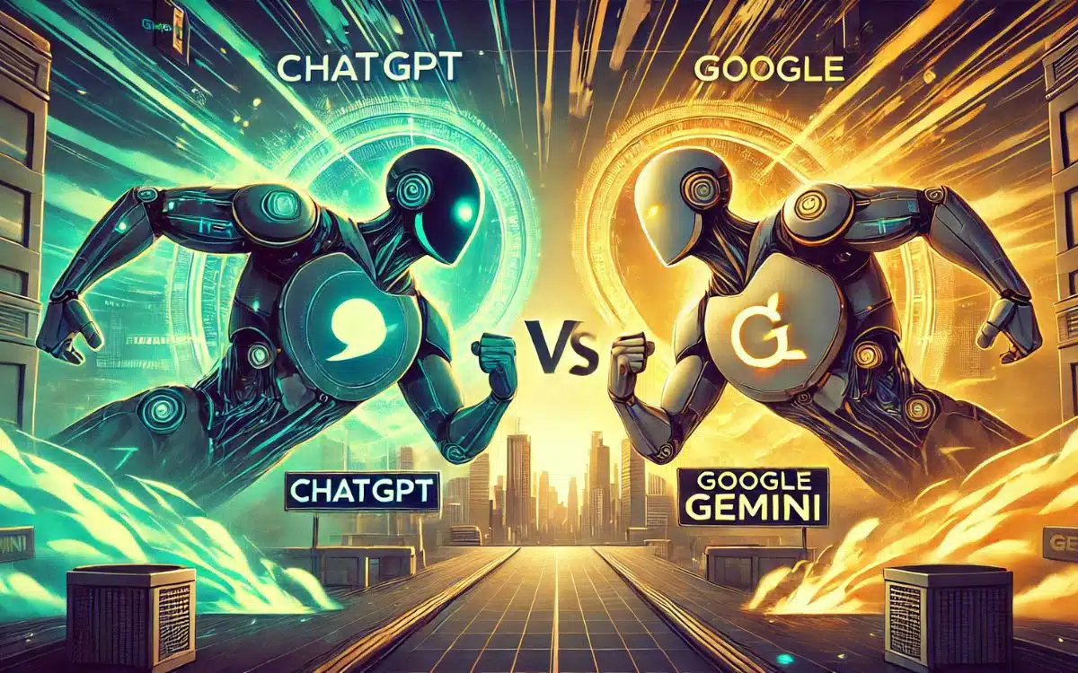 ChatGPT Google Gemini IA intelligence artificielle OpenAI Gemini-Exp-1114