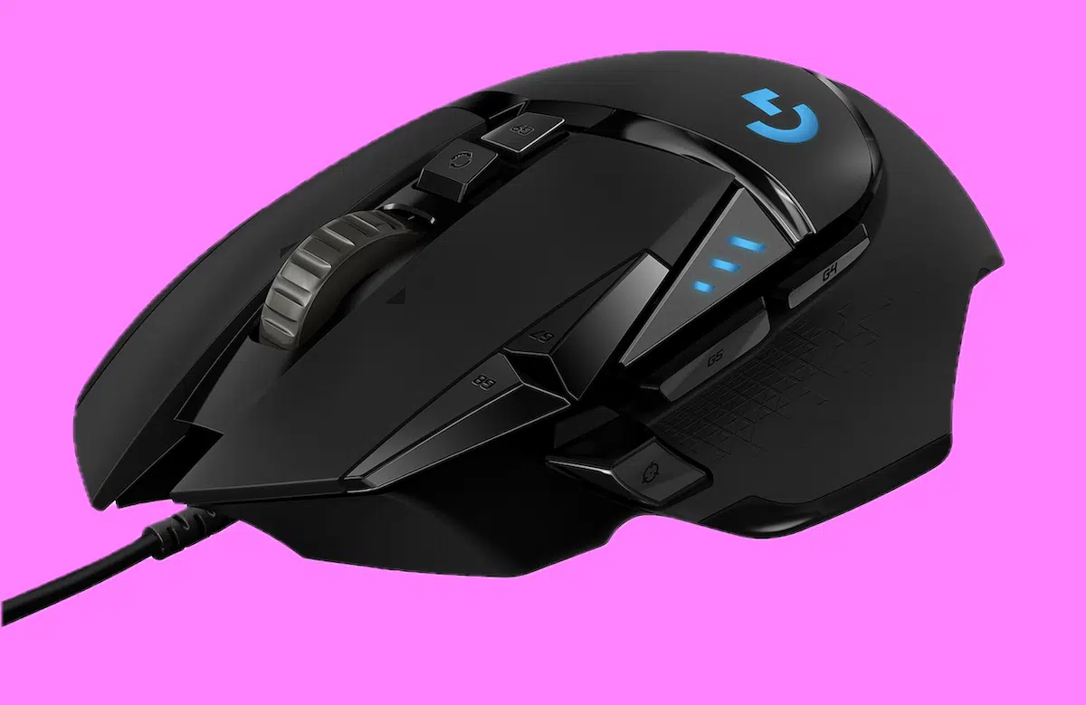 Logitech G502 HERO pomo Amazon